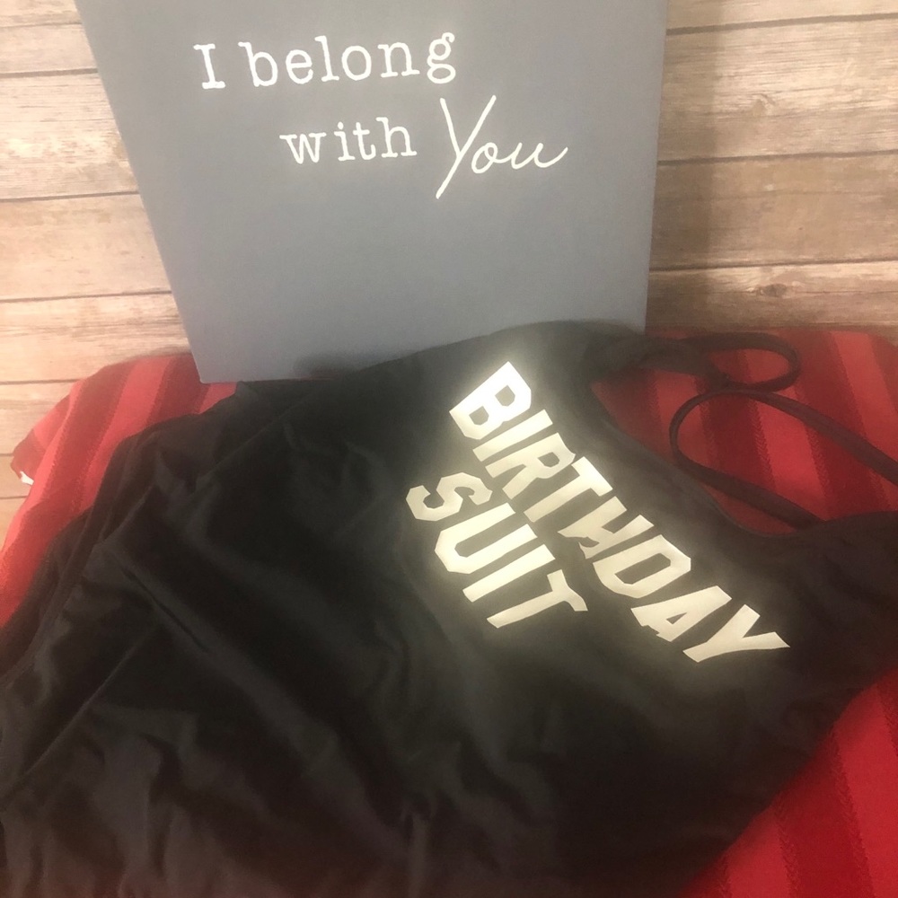 Birthday Suit One piece Dippin’ Daisy’s Sw…